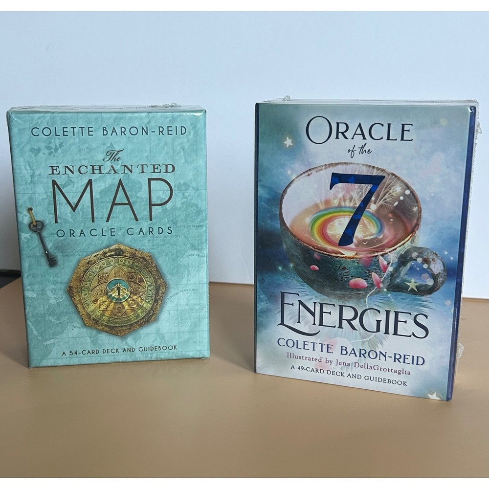 Colette Baron-Reid Oracle Cards Bundle Enchanted Map & Oracle of the 7 Energies
